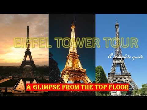 EIFFEL TOWER TOP FLOOR  | Guided Tour| Elevator ride| Trocadero| SPARKLING Eiffel | Paris @3tickets