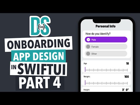 How to design a SwiftUI onboarding app tutorial Part 4
