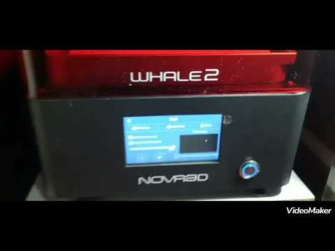 Impressora 3d Resina "Nova3D Whale 2" Polvo Octopus
