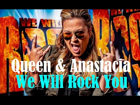 Queen & Anastacia - We Will Rock You Live