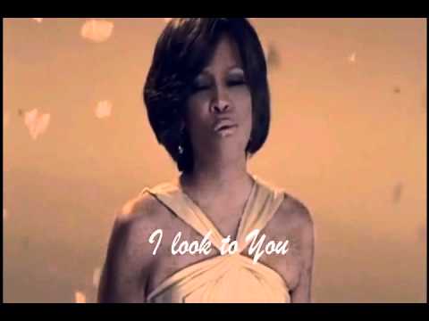 RIP Whitney Houston - I look to You w/lyrics