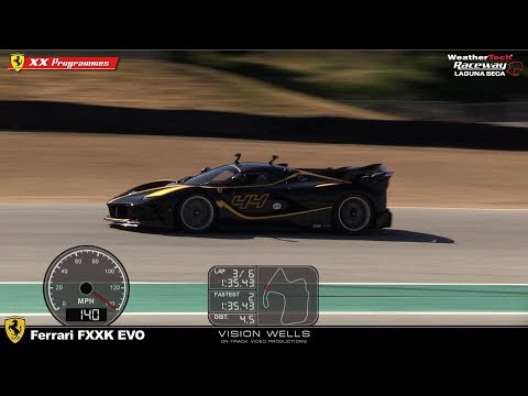 2019 Ferrari Corse Clienti Laguna Seca - FXXK EVO 44 (1530hrs)