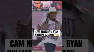 Ryan Williams &amp; Cam Newton play Alabama vs. Auburn in EA CFB 25 🎮😂