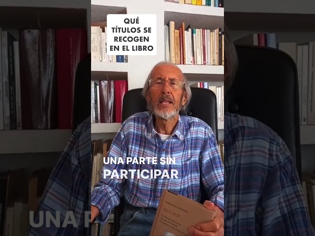 Vídeo relacionado con Max Aub. Narrativa escogida: 273 (Biblioteca Castro)