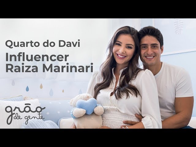 RAIZA MARINARI ESCOLHE QUARTO DE BEBÊ TRICOT POÁ AZUL E BEGE | GRÃO DE GENTE