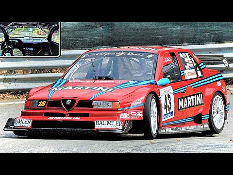 12.000RPM Alfa Romeo 155 V6 DTM || ONBOARD w/ INSANE Sound
