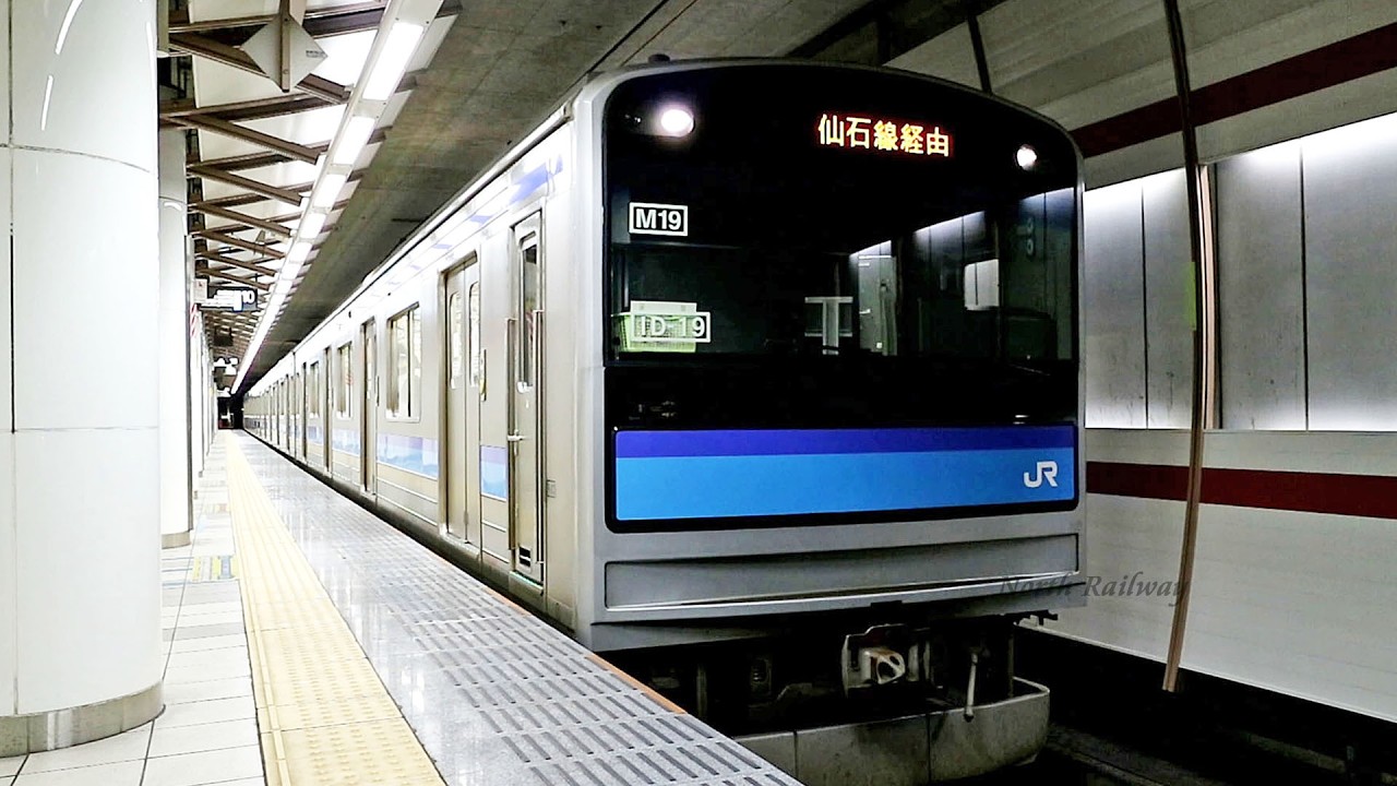 【205系】ダイヤ改正で引退！仙石線 205系3100番台 仙台駅 動画集 / JR東日本