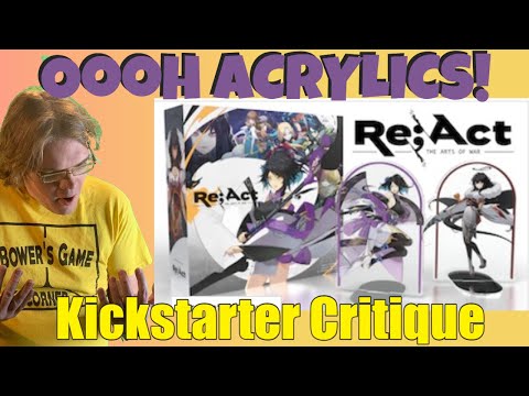 Re;ACT - The Arts of War - Kickstarter Critique Review