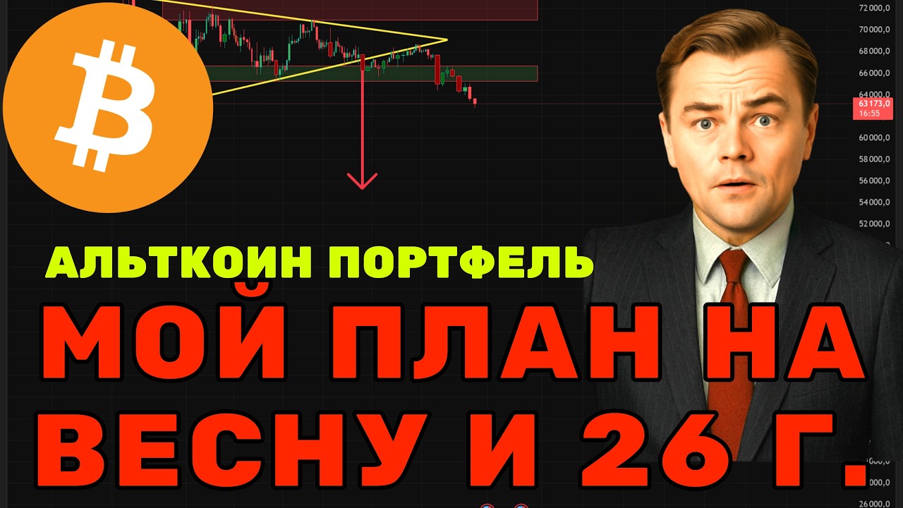 БИТКОИН И АЛЬТКОИНЫ!  🚨 МОЙ ПЛАН НА 2026 ГОД! (CLARITY ACT И АЛЬТКОИНЫ)