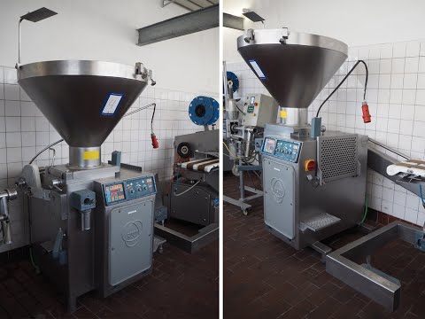 427-4: Risco S.P.A vacuum filling machine with lifter