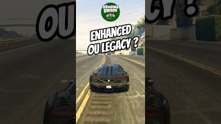 👀 GTA Enhanced Ou Legacy? Veja a comparação! #gta5 #gta #gtav #gtaonline #gta5brasil #shorts