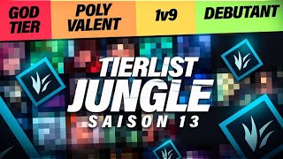 TIER LIST JUNGLE S13 - LES POINTS FORTS ET FAIBLES DE CES CHAMPIONS ( PATCH 13.1 )