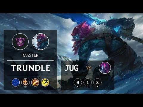 Trundle Jungle vs Evelynn - EUNE Master Patch 10.1