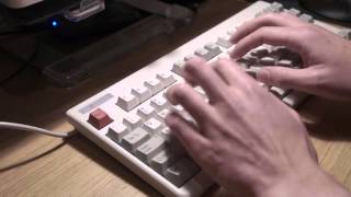 Video thumbnail for Typing video: Topre Realforce 87u 55g TKL mechanical keyboard by Stabilized