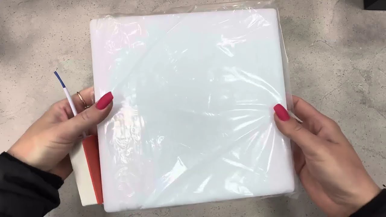 Врезная светодиодная квадратная панель LEZARD 36Вт 4200K 855Lm без рамки 222-SCEL-4236 