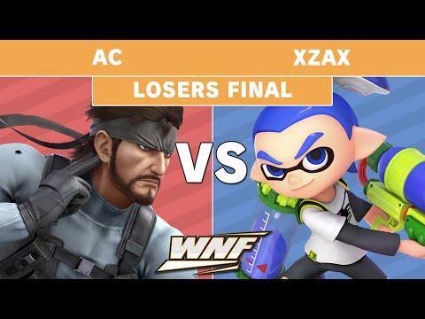 WNF 2.3 - AC (Snake) Vs. SCARZ | Xzax (Inkling) Losers Finals - Smash Ultimate