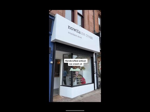 Handcrafted artisan ice cream in Glasgow - Nowita