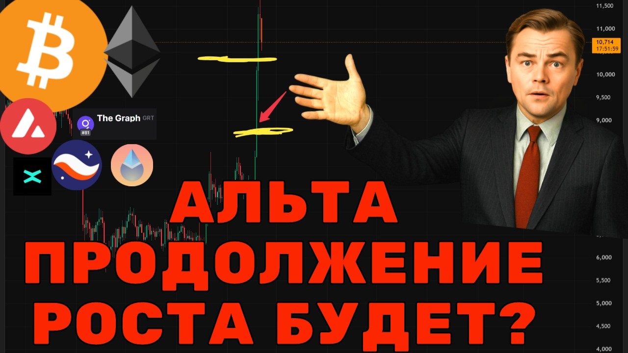 АЛЬТКОИНЫ ВСЕ? Выходить в кеш или ждем продолжения роста?  BTC, ETH, AVAX, LDO, STRK, EGLD, G