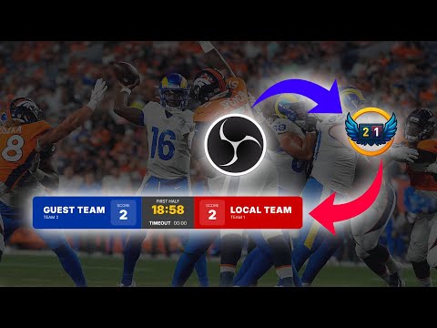 How to Make a Professional Sports Scoreboard in OBS Studio (2026)