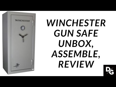 Winchester Gun Safe - Unbox, assembly and review #winchester #gunsafe #safe #winchestergunsafe