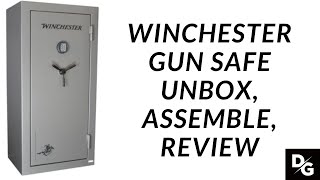 Winchester Gun Safe - Unbox, assembly and review