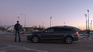 Kaaran Antti Liinpään koeajossa uusi Ford Mondeo 2015