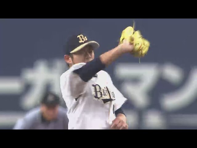 【9回表】0.何秒の世界!? バファローズ・海田が見せた驚異の反応!! 2015/8/8 Bs-L