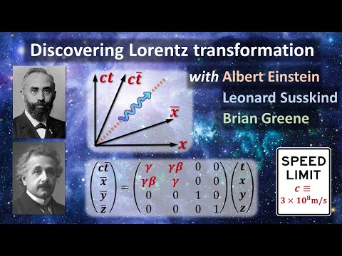 Discovering Lorentz transformation with Albert Einstein