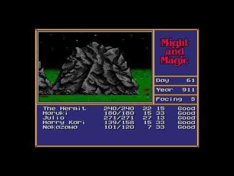 Might and Magic II Gates to Another World: Ninjas Juror Quest - SEGA Megadrive