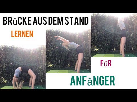 Brücke aus dem Stand lernen | Anfänger | Bembi’s Turnstunde