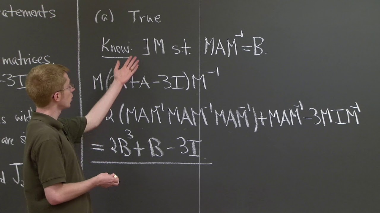 Similar Matrices