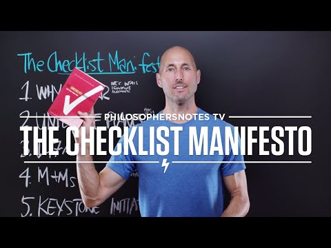 PNTV: The Checklist Manifesto by Atul Gawande (#348)