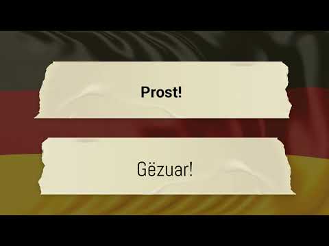 32/32 Meso Gjermanisht  - Fjalet & fjalite me te rendesishme per te uruar miqet ne gjermanisht