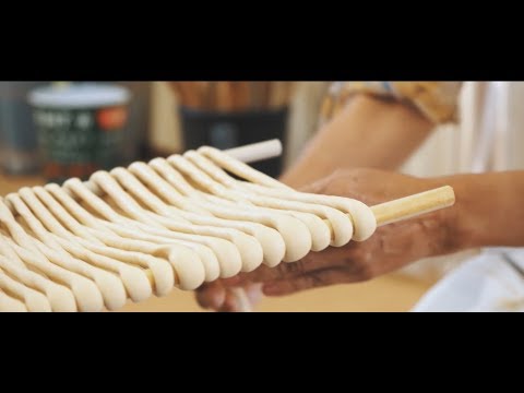 五島手延うどんづくり体験