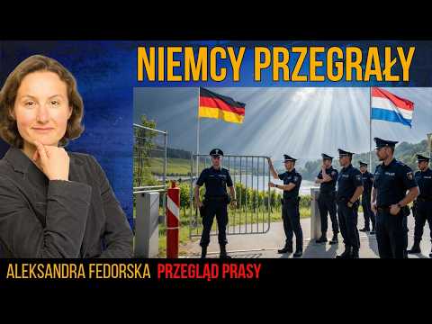Niemiecka kapitulacja na granicy,  dzieci bez szans i ropa,  która ma omijać Polskę
