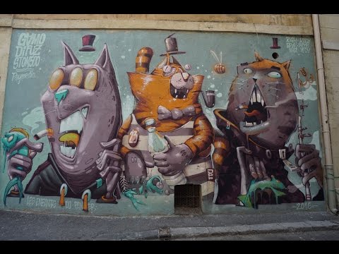 Gamo | Stom500 | Difuz - The 3 Cats - Graffiti Session