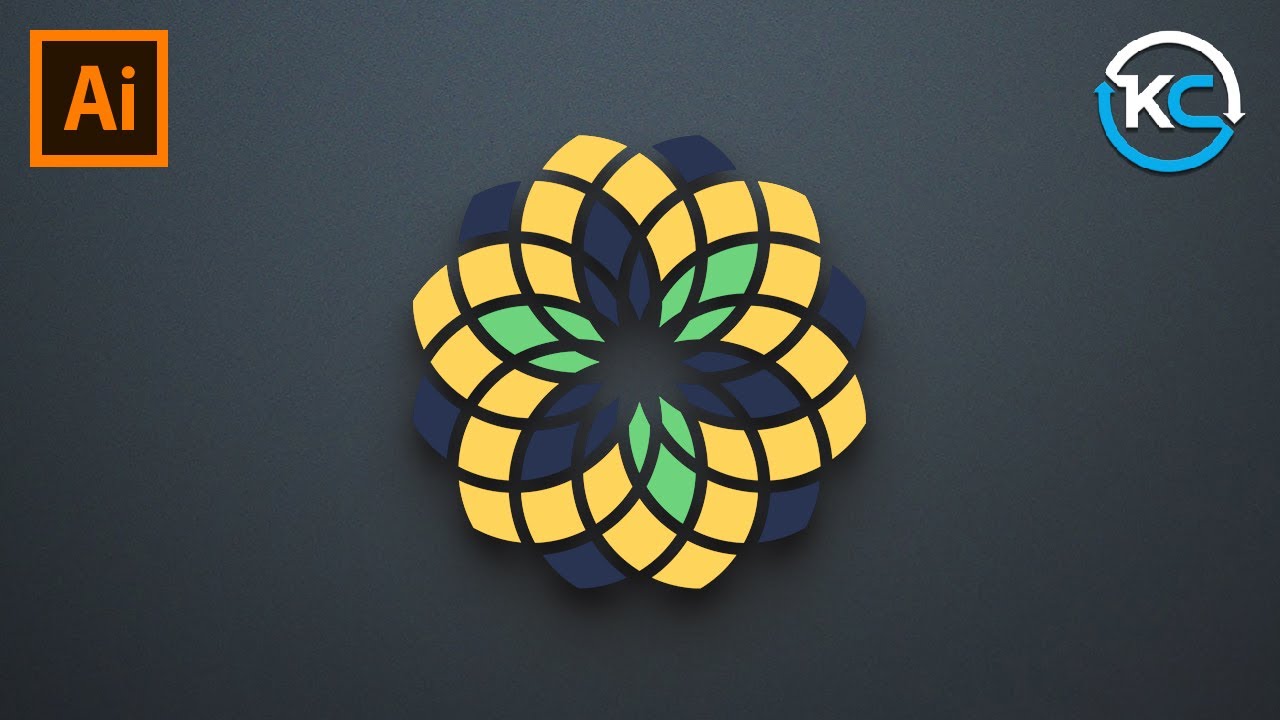 Adobe Illustrator Logo Tutorials | How To Create Logo Design | KavuCreative