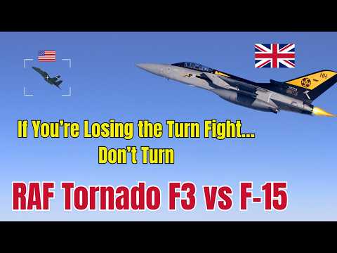 America's F-15 Had Never Lost a Dogfight. Then Britain's Tornado F3 Went to Nevada.