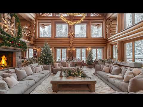 Warm Up To Cozy Winter Ambience With Snow Sounds For Sleeping And Fireplace Relaxation