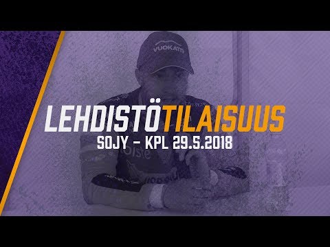 Lehdistötilaisuus: SoJy - KPL 29.5.2018