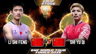 Download lagu 🔴THRILLING MATCH🔴 LI Shi Feng (CHN) VS SHI Yu Qi (CHN) | BWF World Tour Finals 2025 mp3 Download lagu 🔴THRILLING MATCH🔴 LI Shi Feng (CHN) VS SHI Yu Qi (CHN) | BWF World Tour Finals 2025 mp3