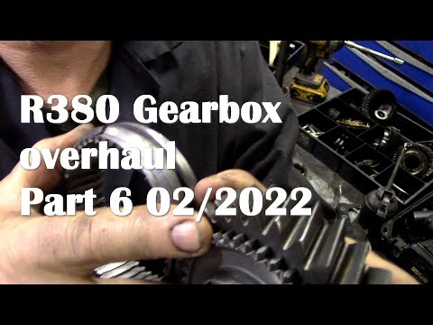 R380 suffix L overhaul Part 6 Stripping the mainshaft and assembling synchros