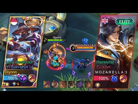 YSS VS PRO GUSION!! | CARA NGAMBIL JUNGLE MUSUH DI EARLY GAME! | YSS Fast Farming Gameplay - MLBB
