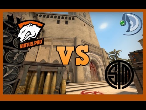 #CS:GO VirtusPro vs TSM Mirage + TeamSpeak VP