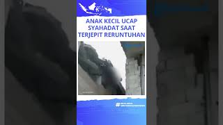 Detik-detik Bocah Turki Selamat setelah Tertimpa Reruntuhan, Ucapkan Kalimat Syahadat
