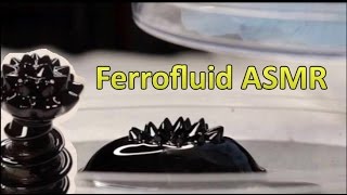 Ferrofluid ASMR: Playing with Rocket Fuel!  Oddly Satisfying Magnetic Liquid Magic