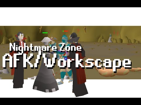 OSRS - Nightmare Zone - 0 effort to get 50-100k afk xp/hr