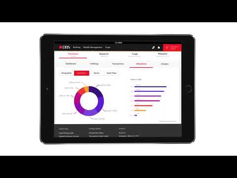 DBS iWealth Online Banking Guide