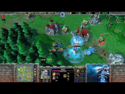 【农民陪葬分矿】魔兽争霸大帝解说 TH000 vs Chaemiko TH