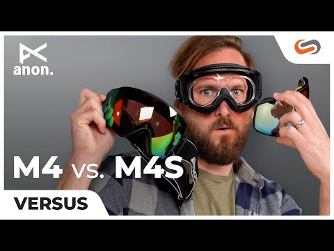 Anon M4 vs. M4S - Goggle Sizing & Features Compared